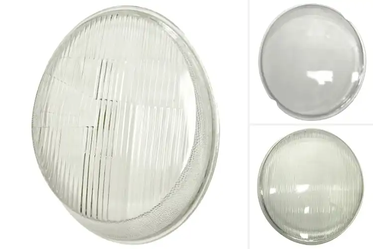 Detailed view of Best 1966 VW Headlight Lenses for a Sharper Vintage Look