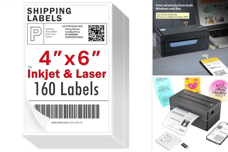 Detailed view of Best 4×6 Label Printer Compatible