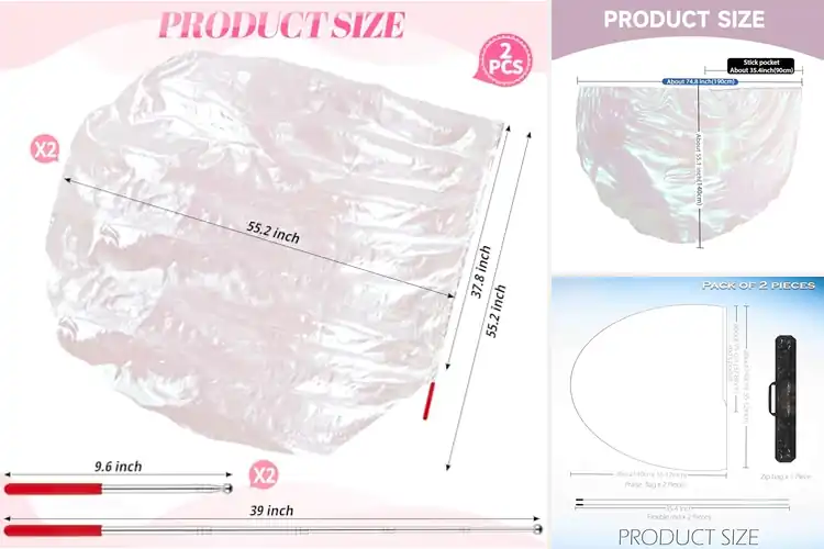 Detailed view of Best 55 Inch Worship Flags Size