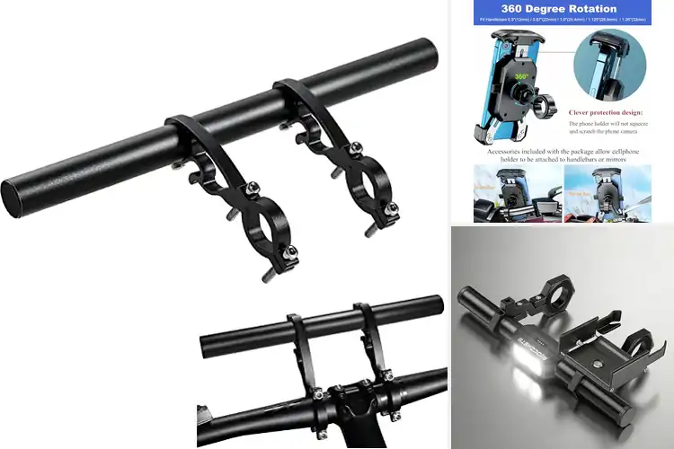 Detailed view of best aluminum alloy bike accessory mounts