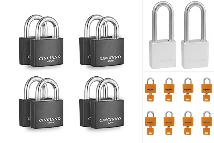 Detailed view of Best Aluminum Padlocks
