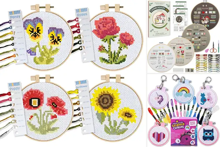 Detailed view of Best Beginner Cross Stitch Kits