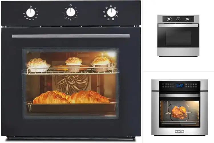 Detailed view of Best Black Stainless Steel Wall Oven Aesthetic