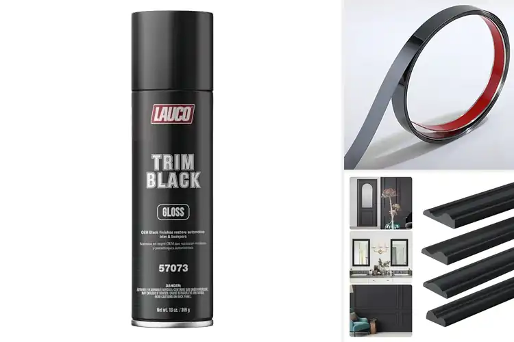 Detailed view of Best Blackened Finish Trim