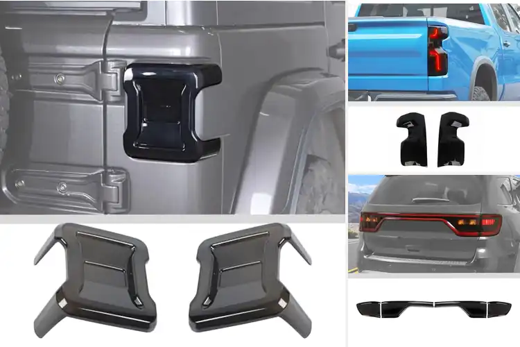 Detailed view of Best Blackened Taillight Covers: Bold Style, Easy Upgrade