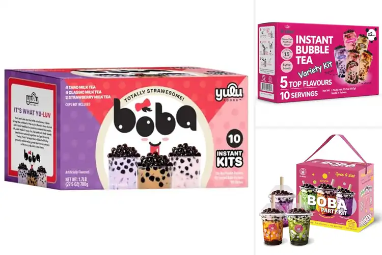 Detailed view of Best Boba Tea Kits
