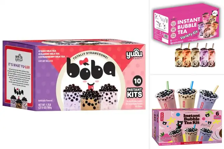 Detailed view of Best Bubble Tea Kits: 10 Top Picks for Easy, Fun DIY Drinks