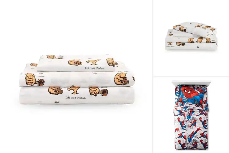 Detailed view of Best Cartoon Bed Sheets: 10 Unique Sets for Joyful Sleep
