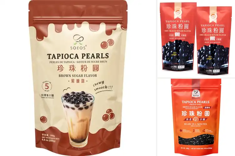 Detailed view of Best Chewy Tapioca Pearls Bubble Tea