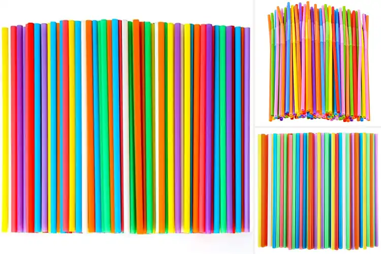 Detailed view of Best Colorful Straws to Brighten Every Sip