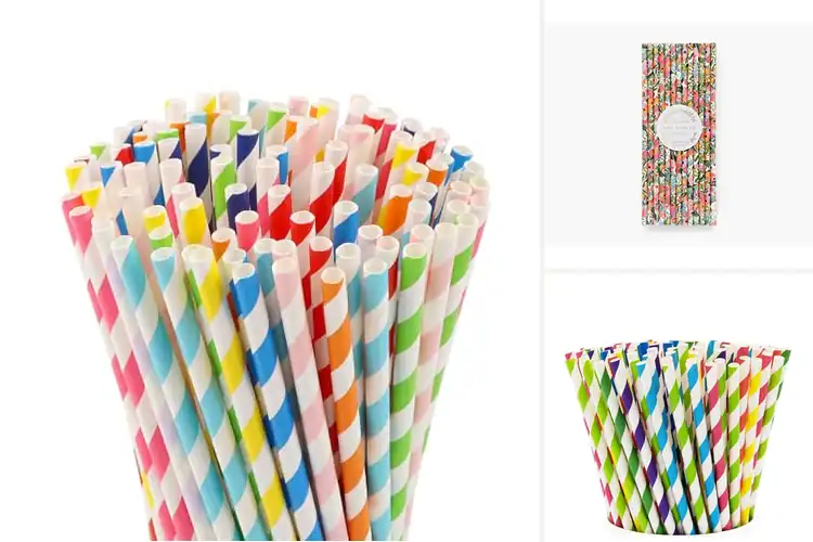 Detailed view of Best Decorative Paper Straws: Stylish, Strong & Fun Picks