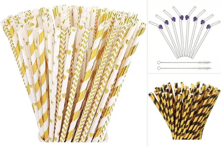 Detailed view of Best Decorative Straws For Mocktails