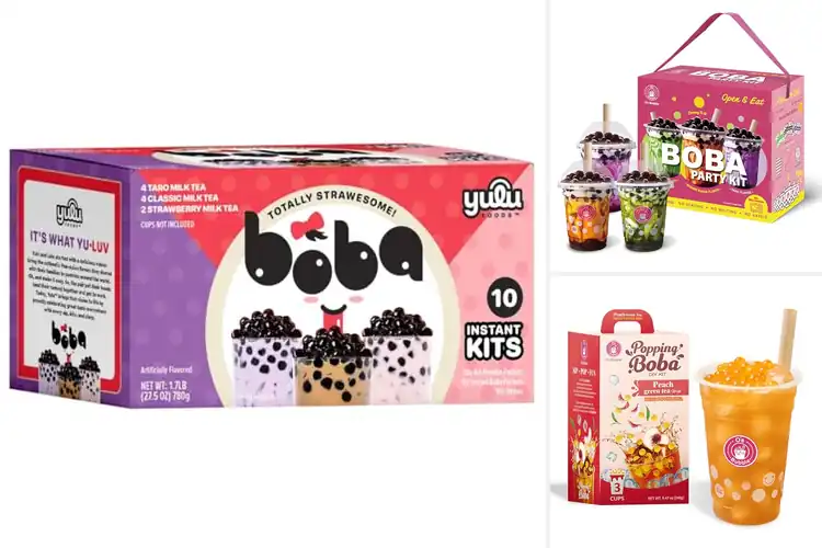 Detailed view of Best DIY Bubble Tea Kits