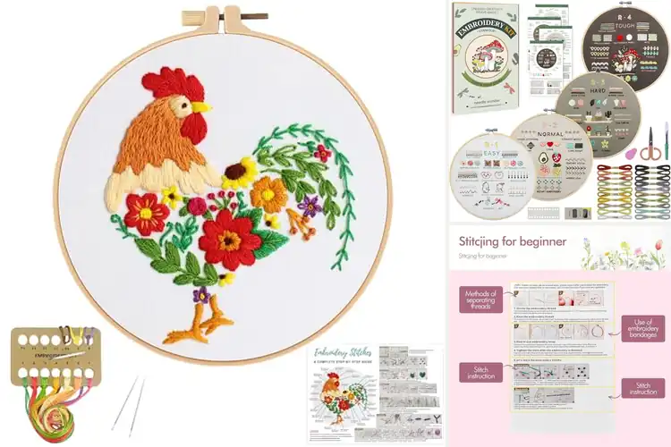 Detailed view of Best DIY Cross Stitch Kits