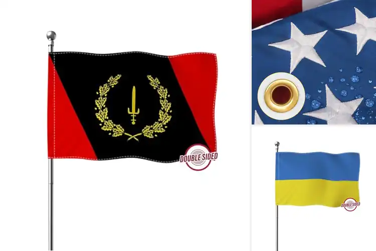 Detailed view of Best DoubleLayer Flags