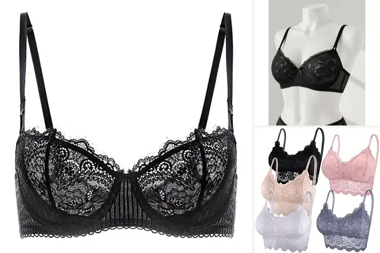 Detailed view of Best Feminine Lace Bras