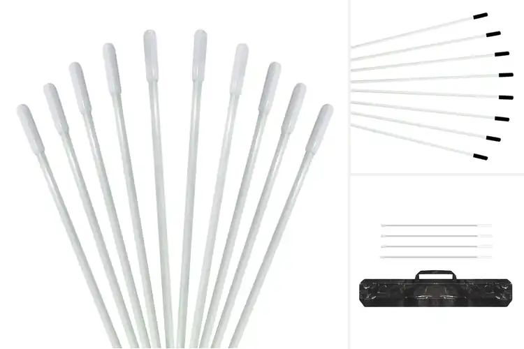 Detailed view of Best Flexible Rod Worship Flags