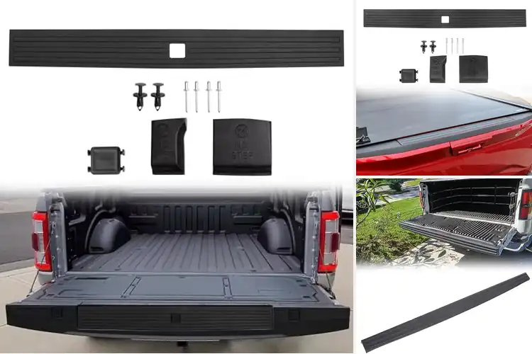 Detailed view of Best Ford F150 Tailgate Trims for Style & Protection
