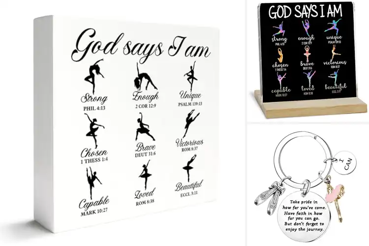 Detailed view of Best Gift For Dancers And Faith