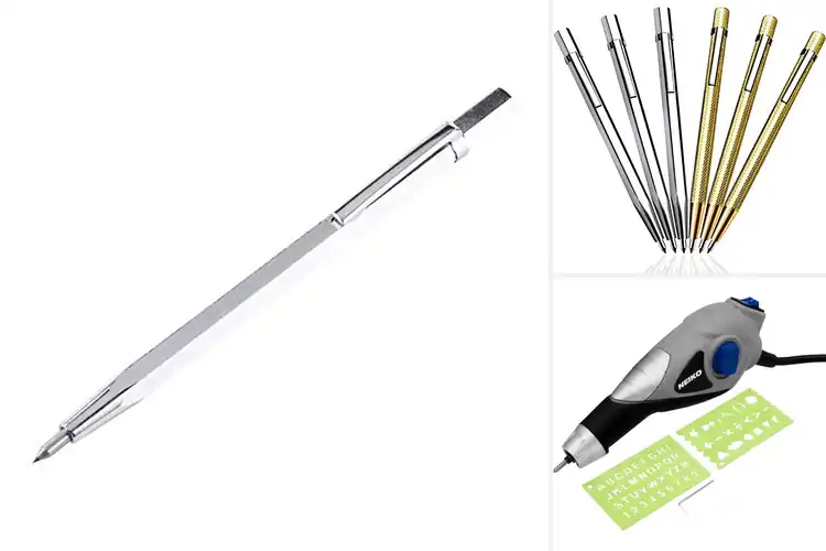 Detailed view of Best Glass Etching Quills for Precision Art & Pro Results