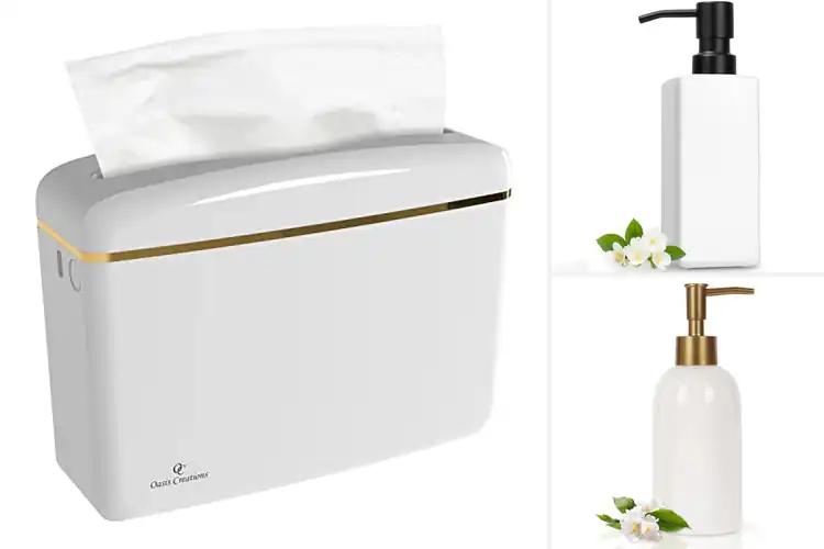 Detailed view of Best Glossy White Dispensers