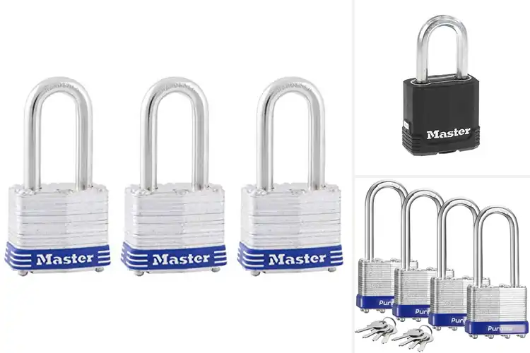 Detailed view of Best Hardened Shackle Padlocks