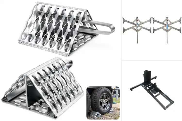Detailed view of Best Heavy Duty Steel Chocks