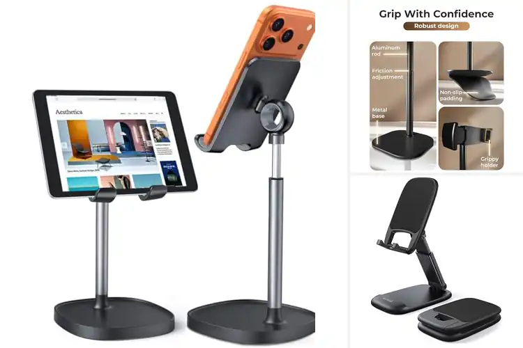 Detailed view of Best Height Adjustable Phone Stands