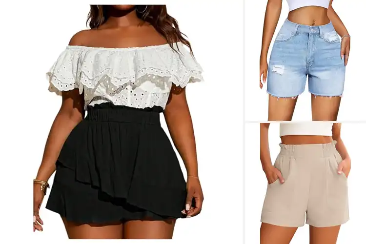 Detailed view of Best High Waist Shorts