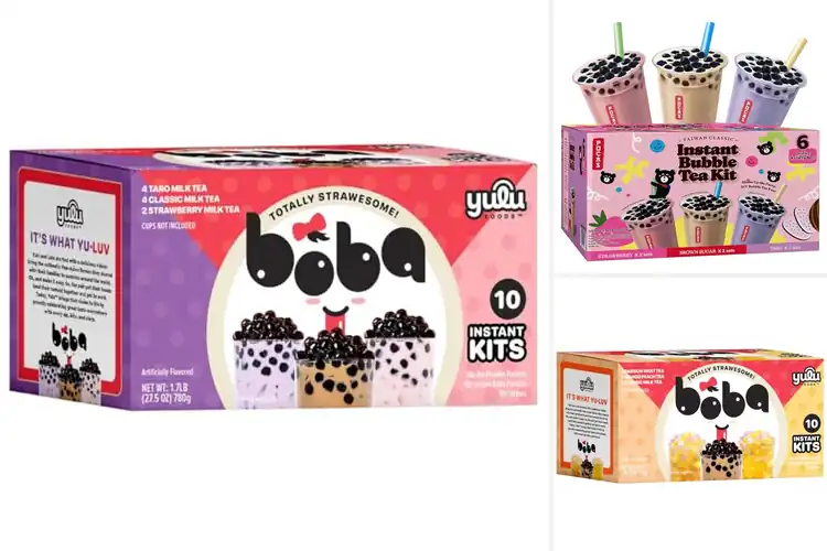 Detailed view of Best Home Bubble Tea Kits: Easy, Authentic, Chewy Fun