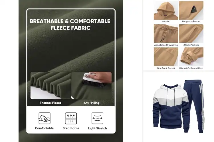 Detailed view of Best Hoodie Sweatsuits