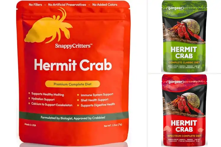 Detailed view of Best Immune Support Hermit Crab Foods