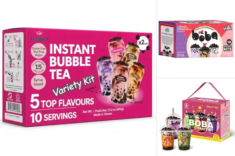 Detailed view of Best Instant Bubble Tea Kits: Quick Café-Style Boba at Home