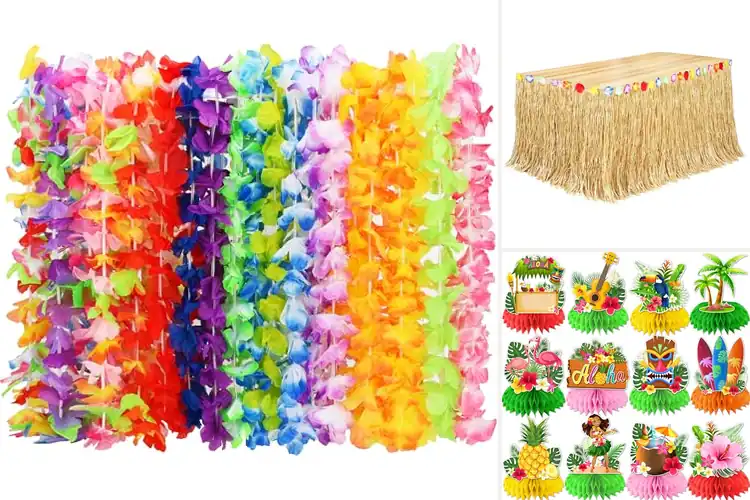 Detailed view of Best Luau Decorations
