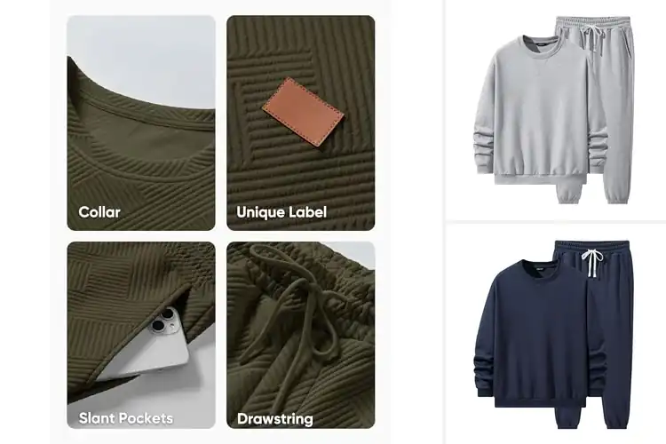 Detailed view of Best Men Lounge Tracksuits: Top 10 Picks for Perfect Comfort