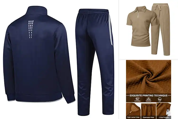 Detailed view of Best Men’s Casual Tracksuits: Top 10 for Style & Comfort