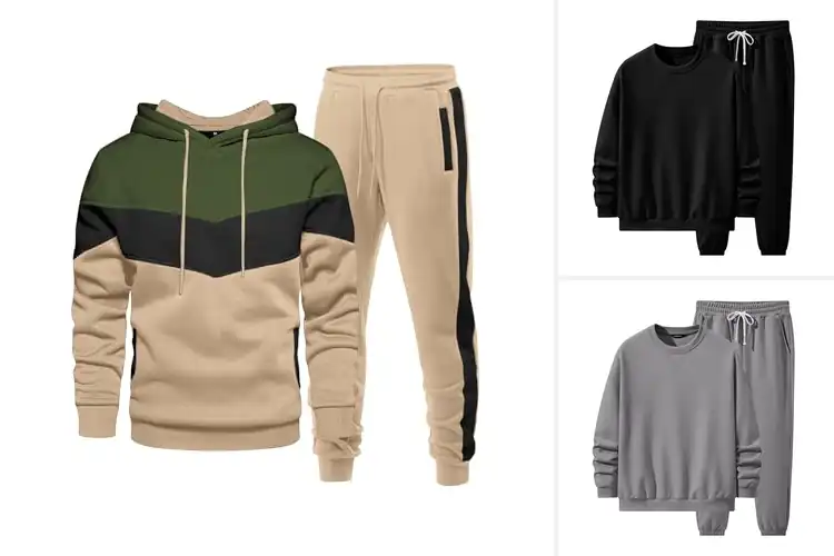 Detailed view of Best Men’s Sweatsuits: Top Picks for Comfort & Style