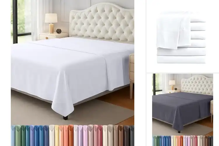 Detailed view of Best Microfiber Flat Sheets