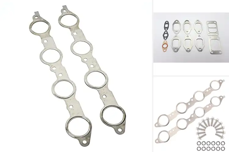 Detailed view of Best MLS Material Manifold Gaskets Boost Power & Durability