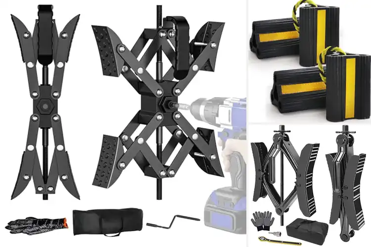 Detailed view of Best Motion-Control Trailer Chocks