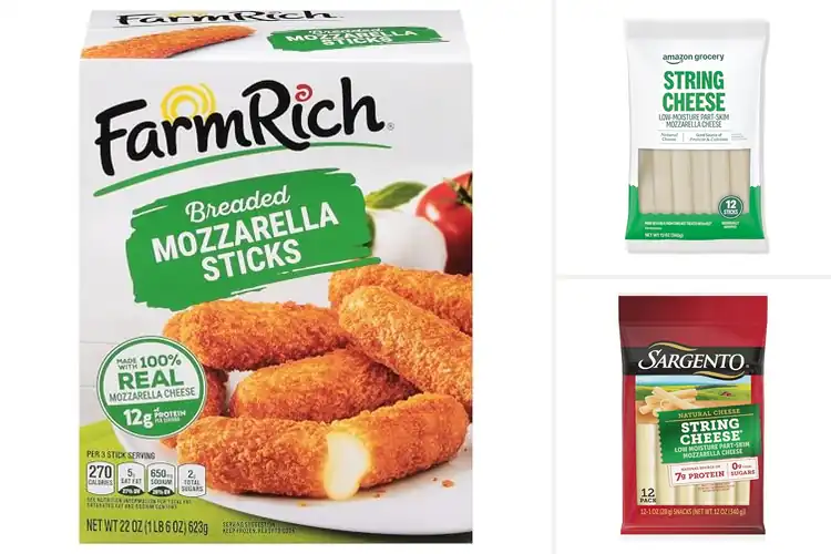 Detailed view of Best Mozzarella Cheese Sticks