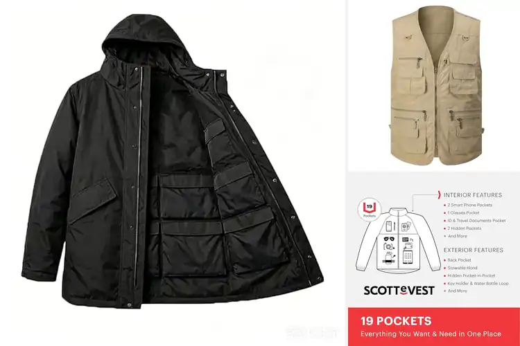 Detailed view of Best Multi Pocket Jackets for Effortless Travel