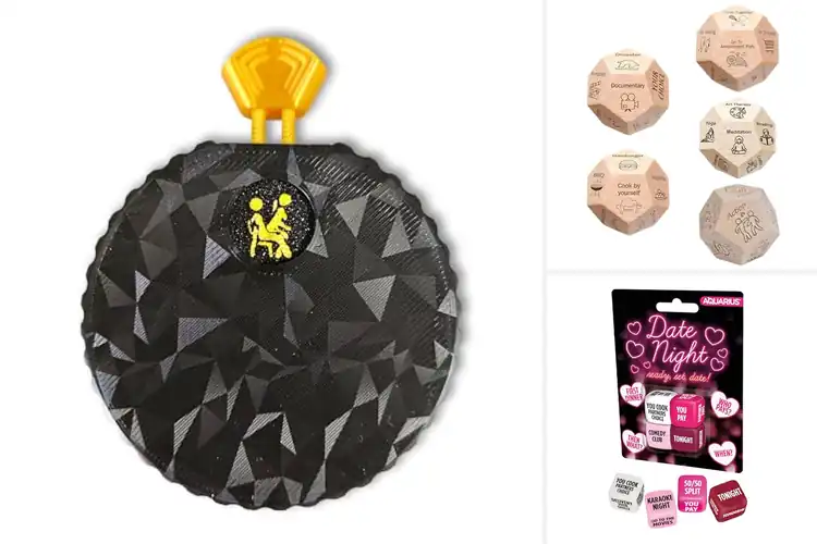 Detailed view of Best Portable Date Night Dice Set: Spark Spontaneous Fun