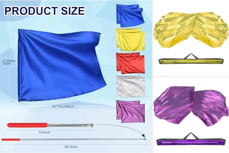 Detailed view of Best Praise Flags For Church