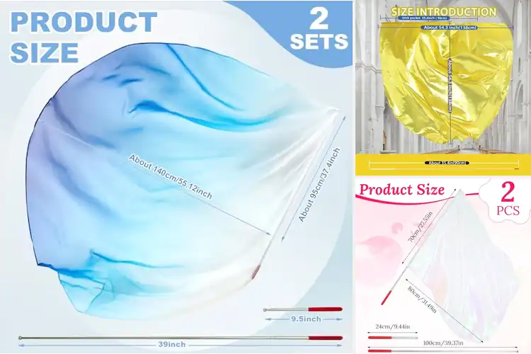 Detailed view of Best Praise Flags for Worship