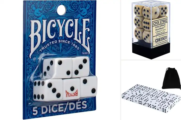 Detailed view of Best Quality Dice
