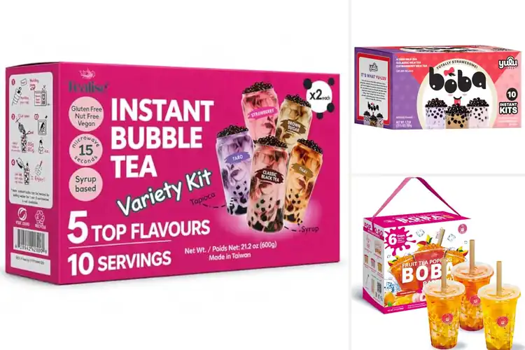 Detailed view of Best Quick Microwave Bubble Tea Kits
