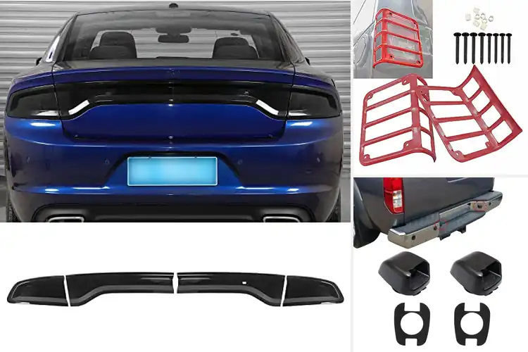 Detailed view of Best Rear Lamp Covers