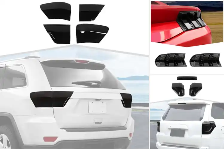 Detailed view of Best Rear Lamp Guard Overlay