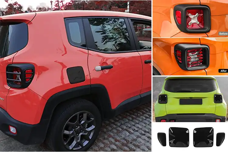 Detailed view of Best Renegade Taillight Guards